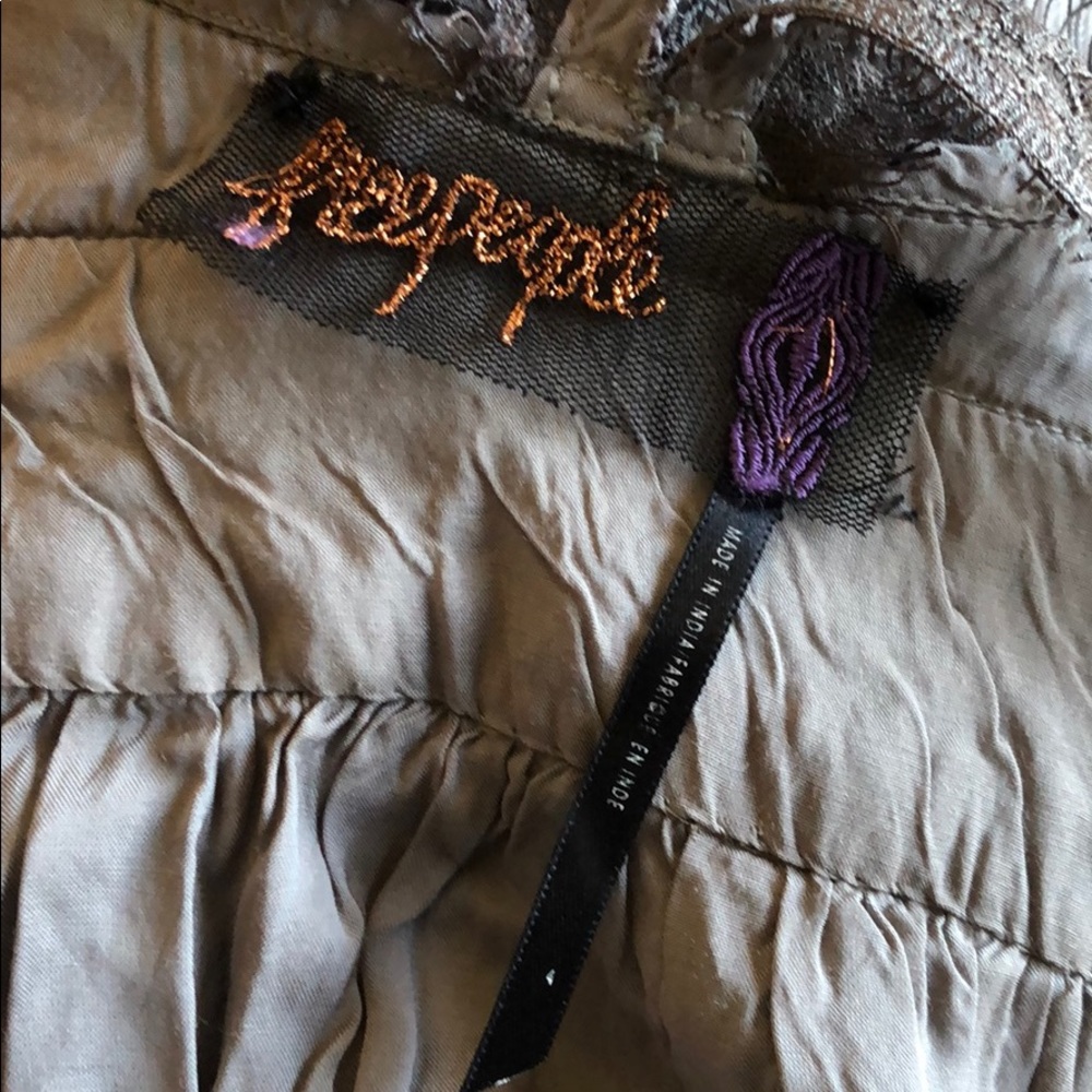 Free People Purple Embroidered Artemis Maxi Dress - Picture 6 of 10